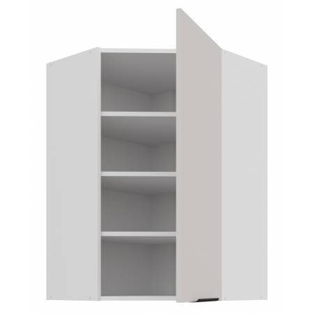 Szafka narożna 60 cm kaszmir + biały CAROL 60x60 GN-90 1F 45